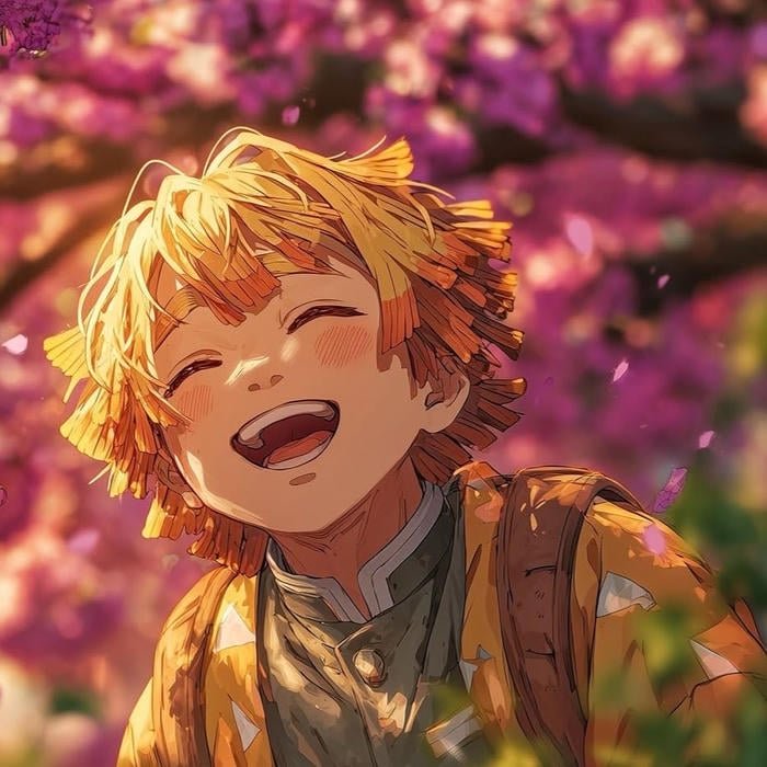 zenitsu pfp perfect for aesthetic profile themes