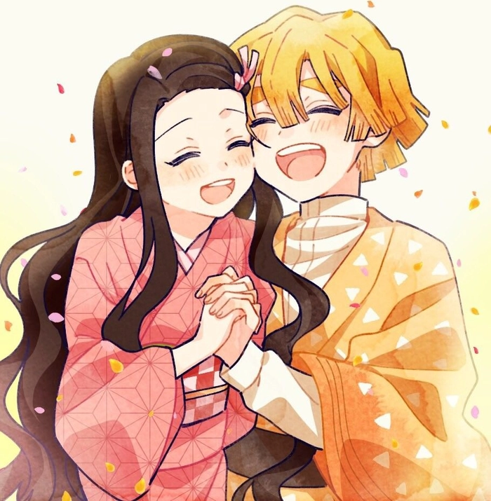 zenitsu x nezuko pfp