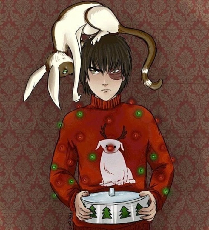 zuko christmas pfp