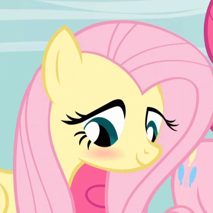 Fluttershy adorable portrait
