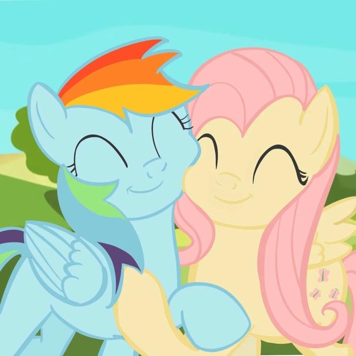 Fluttershy cute anime style