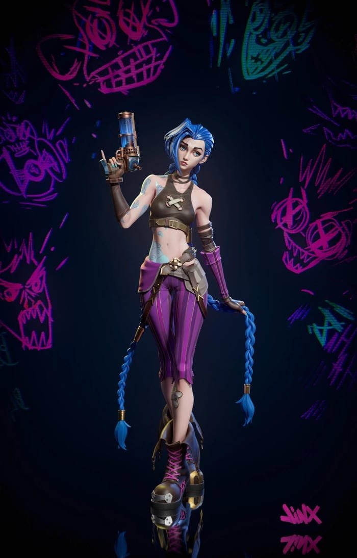Jinx LoL pfp