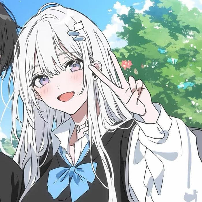anime love pfp for couples girl