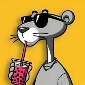 anime weird face pfp