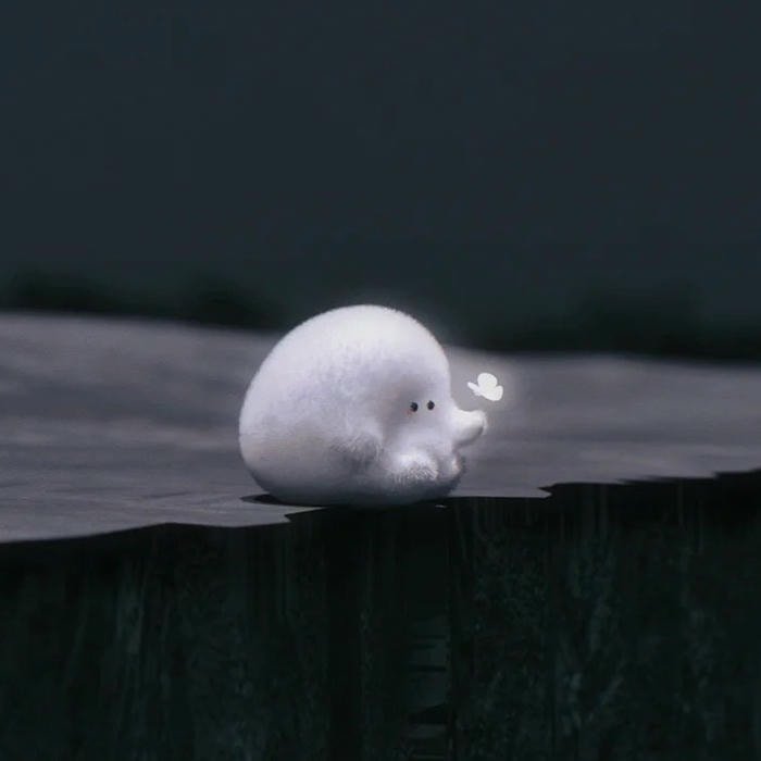 avatar anime nhìn xa xăm