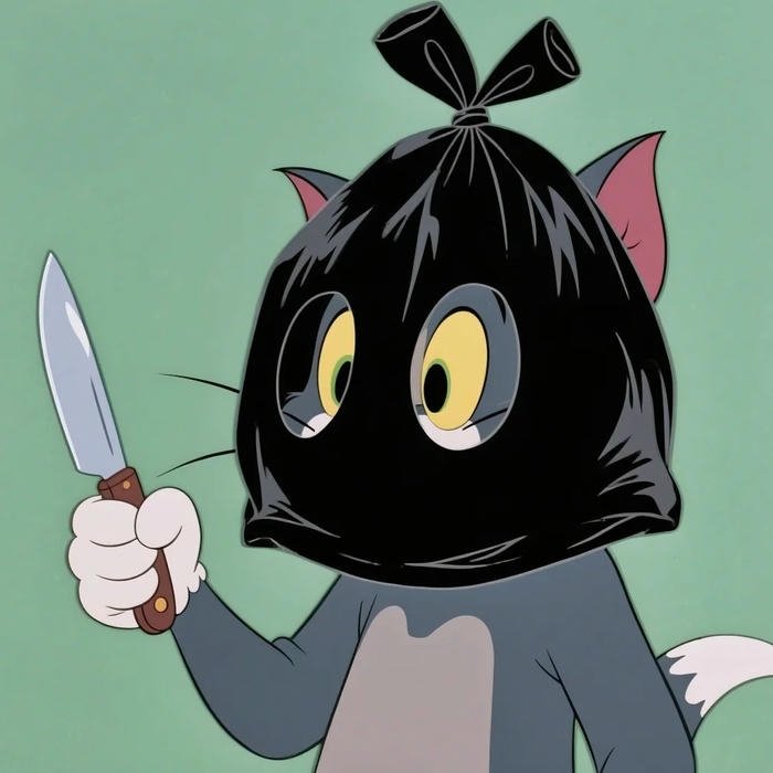 black aesthetic avatar