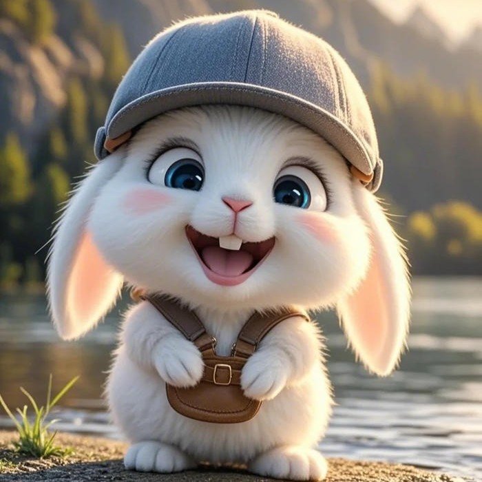 bunny digital cute