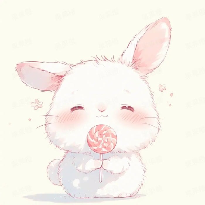 bunny pastel icon