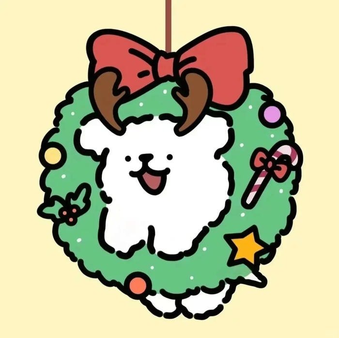 cute Christmas boy avatar