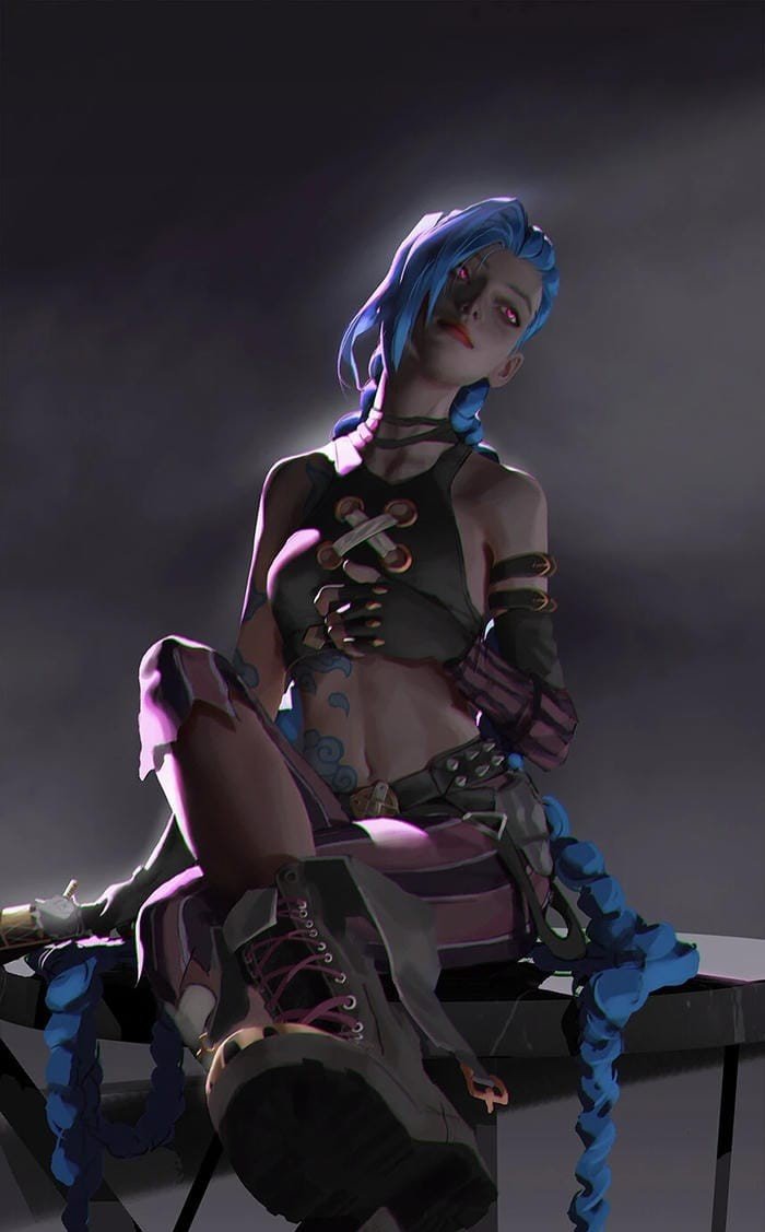 cute Jinx aesthetic pfp