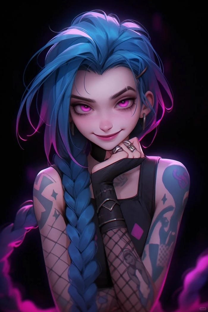 cute Jinx fan profile picture