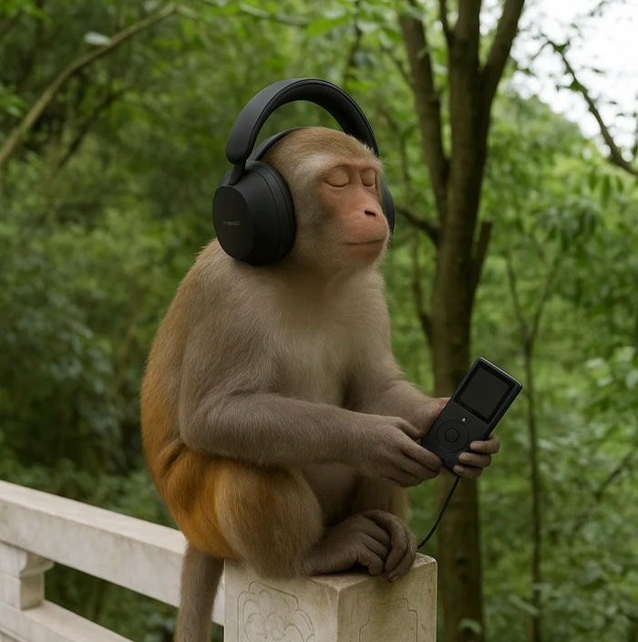 cute animated monkey pfp