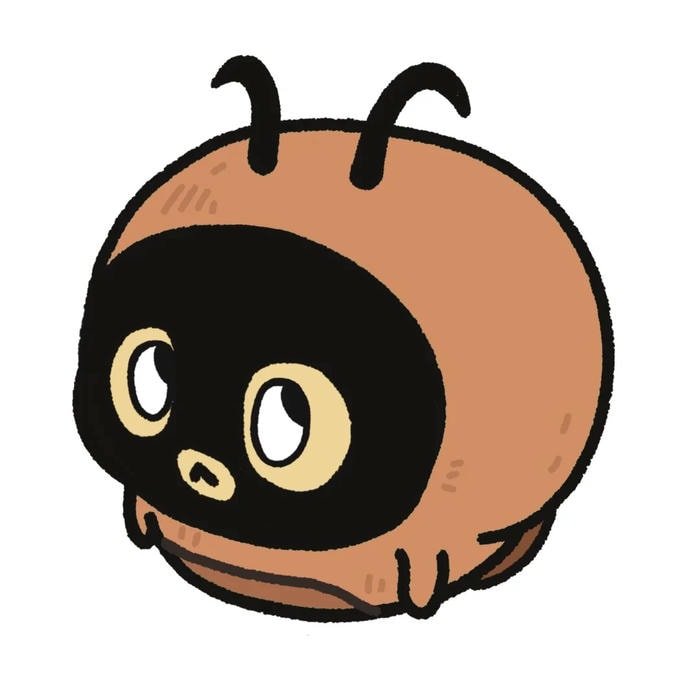 cute bee face icon