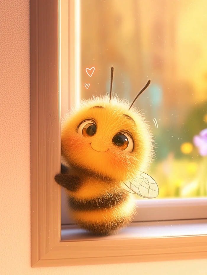 cute bee profile pic