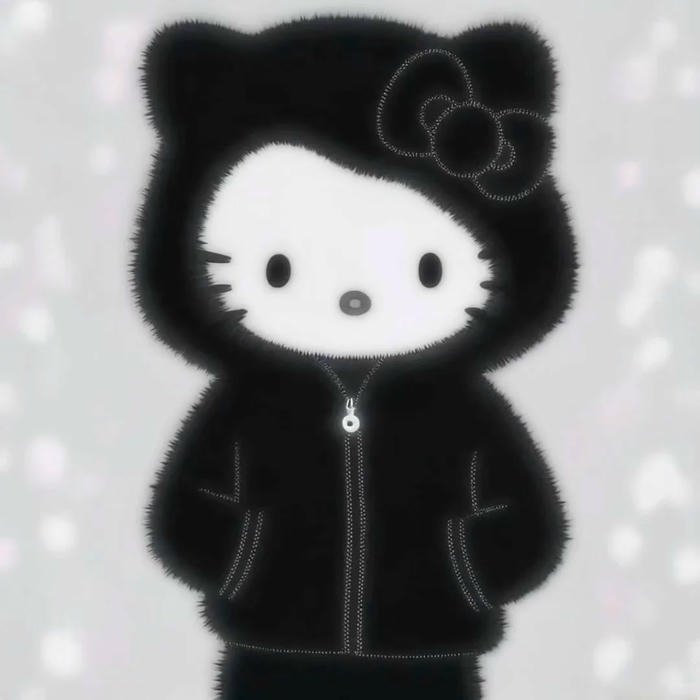 cute black aesthetic pfp