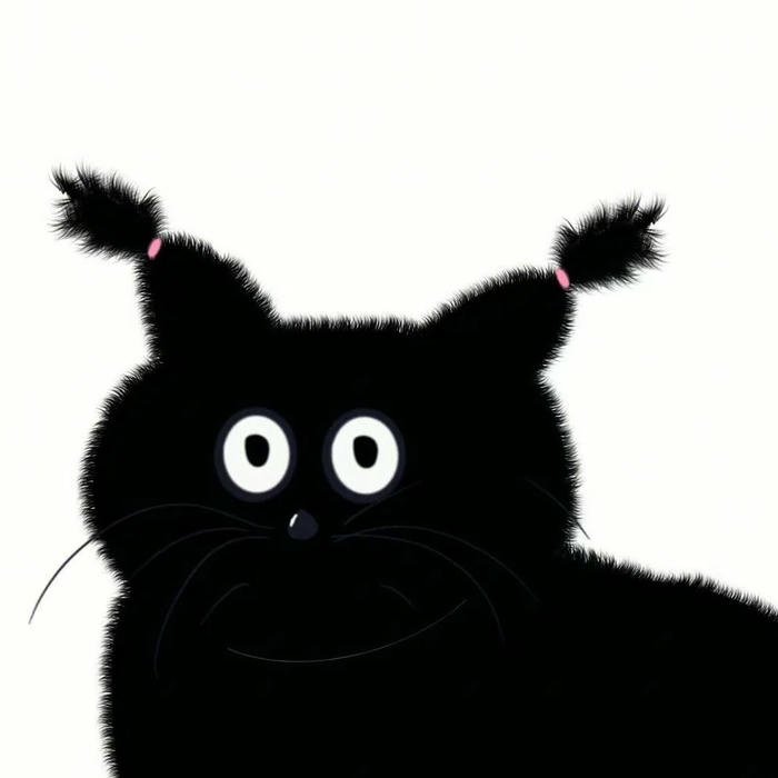 cute black anime pfp