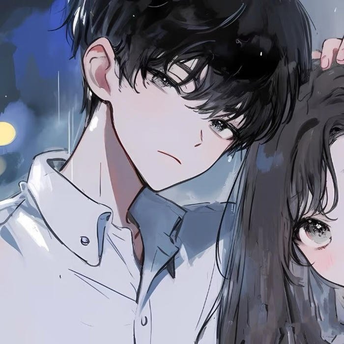 cute couple matching icons boy