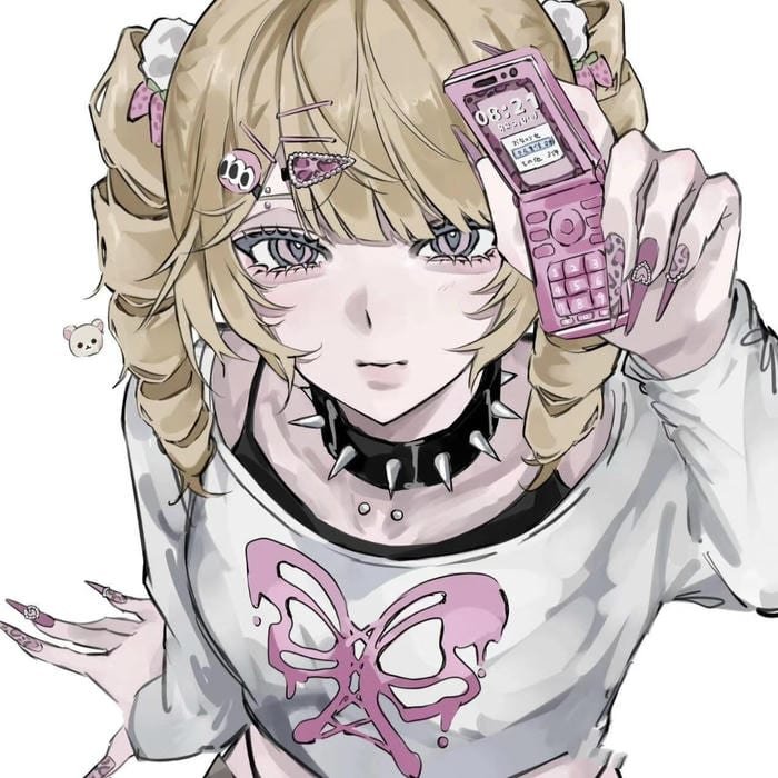 girly y2k aesthetic profile pic