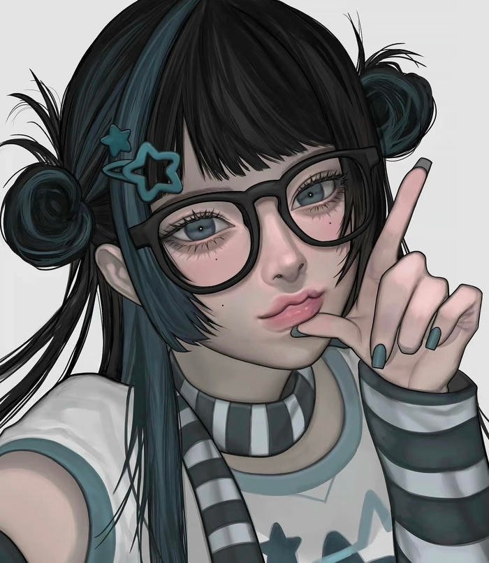 glitter y2k aesthetic icon