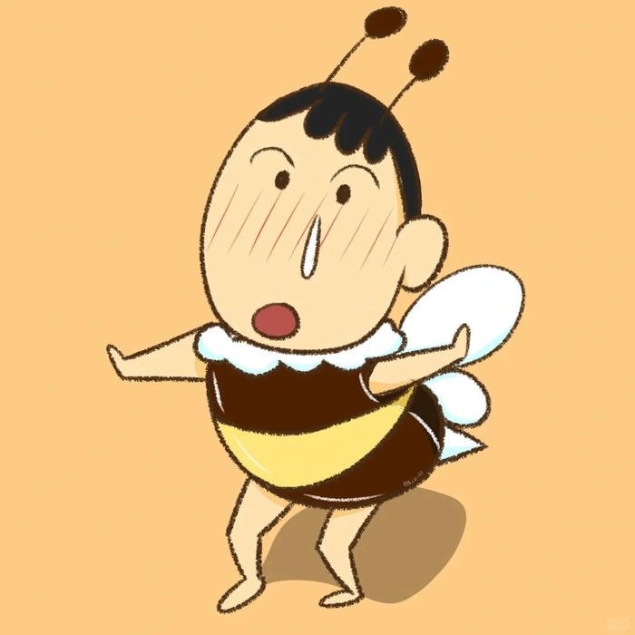 hình ong vui nhộn cute