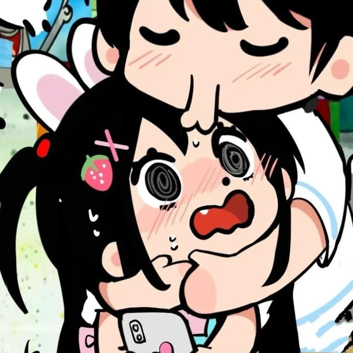 lovely cute pfp pair girl