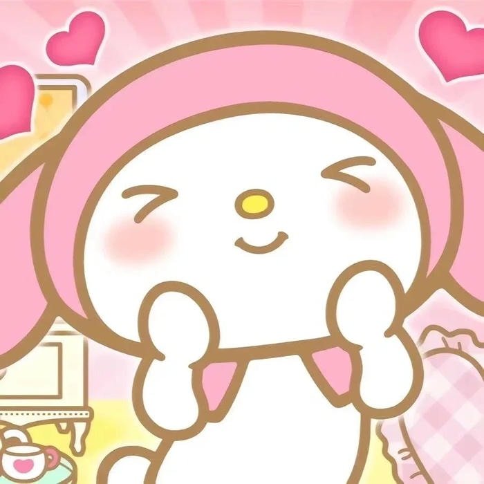 my melody baby pink icon
