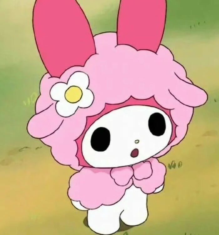 my melody cartoon icon