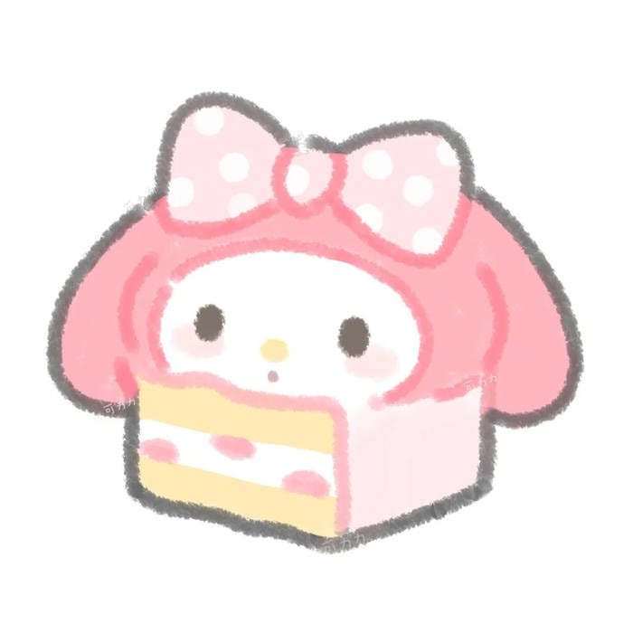 my melody cute mood
