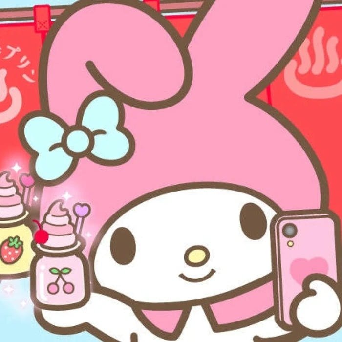 my melody girly icon
