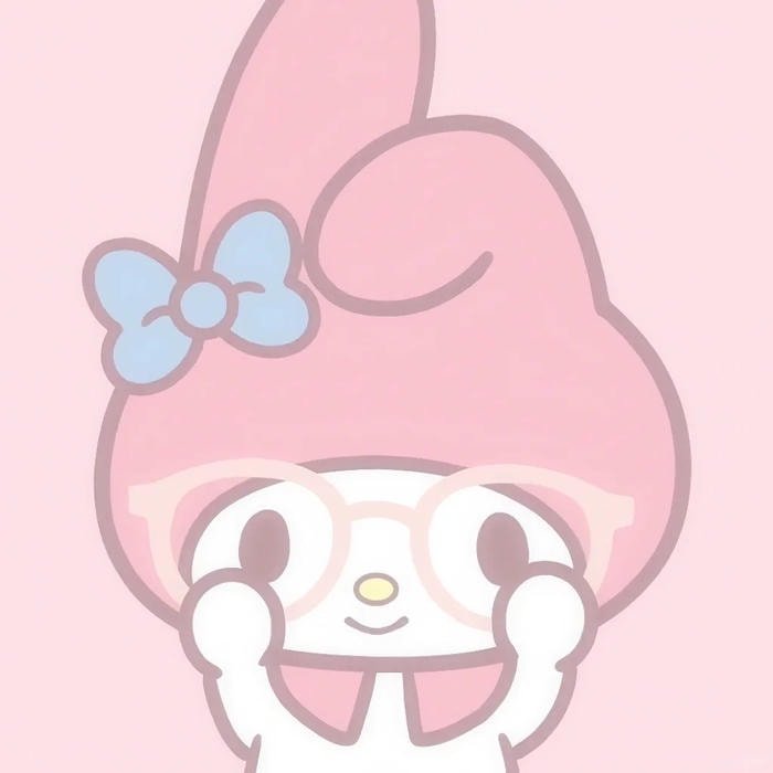 my melody kawaii style
