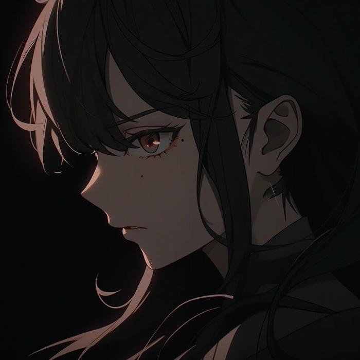 pfp anime ánh mắt lạnh