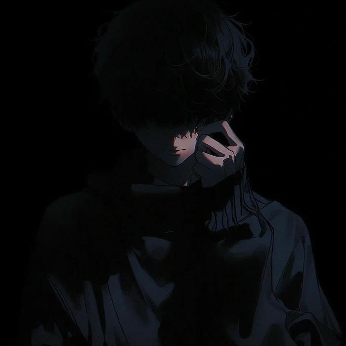 pfp anime dark dramatic