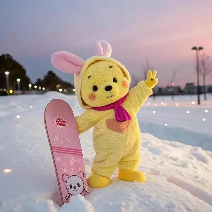 winter cute profile pic