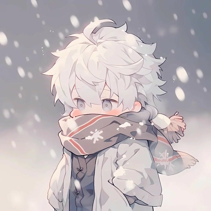 winter warm tone pfp