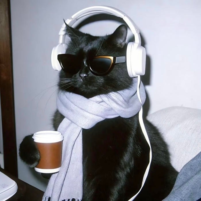 Atmospheric portrait framing a cool facial look