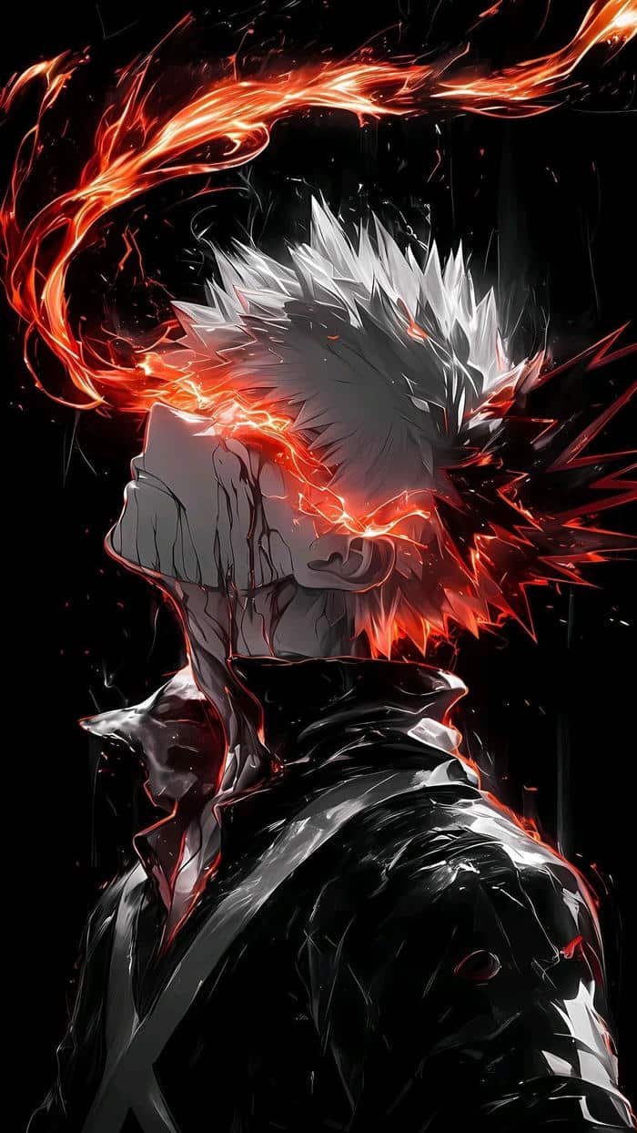 Bakugo dynamic artwork