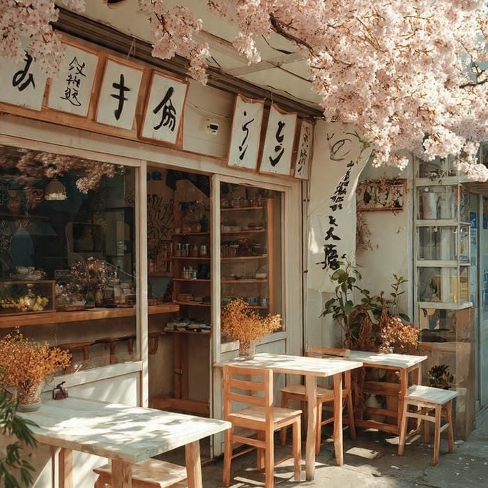 Calm visual japanese style aesthetic pfp