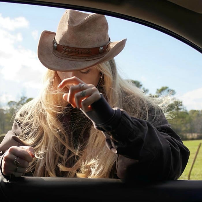 Confident expression aesthetic pfp focused on face