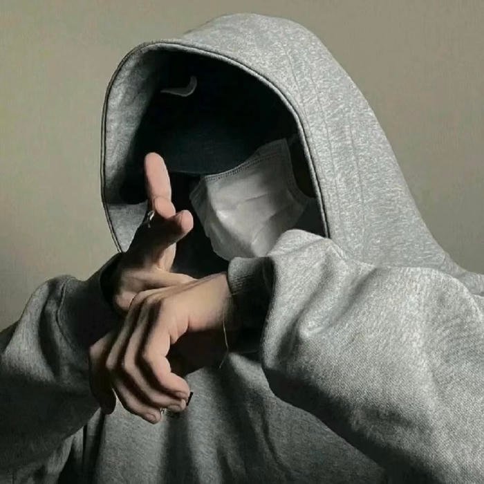 Contemporary portrait pfp with cool aesthetic mood