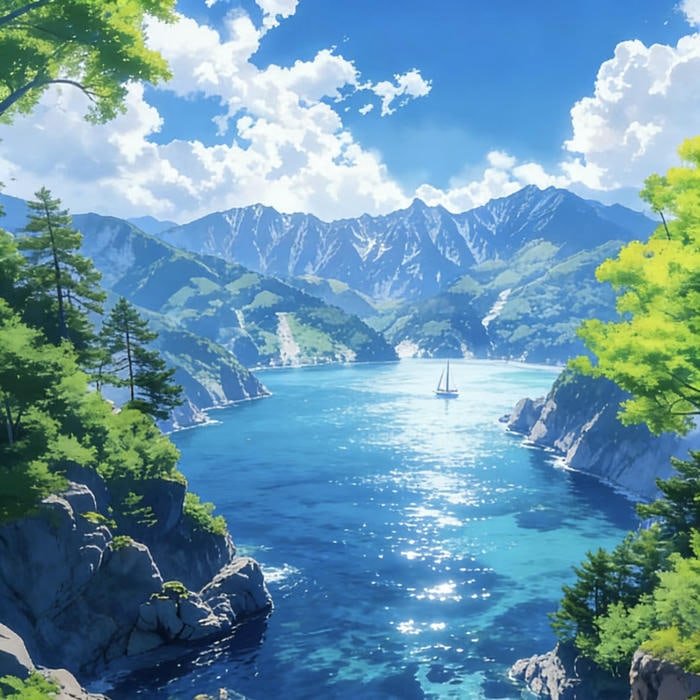 Golden sunlight nature aesthetic pfp view