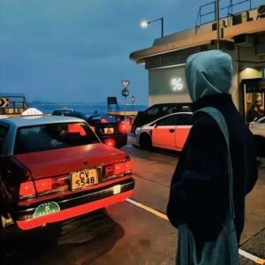 Modern lighting portrait expressing cool self-image