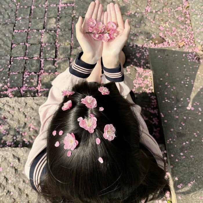 Natural vibe pfp with japanese aesthetics