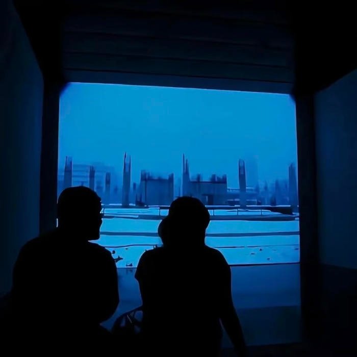 Pfp blue aesthetic pfp with peaceful mood