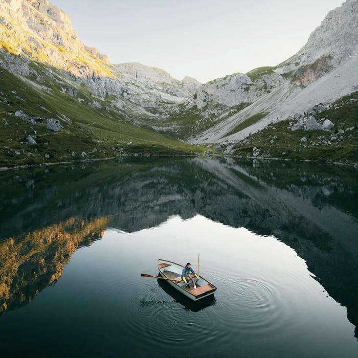 Sunset glow nature aesthetic pfp scene