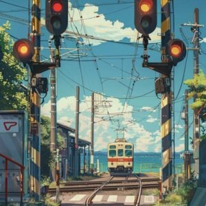 Tranquil mood japanese style aesthetic pfp