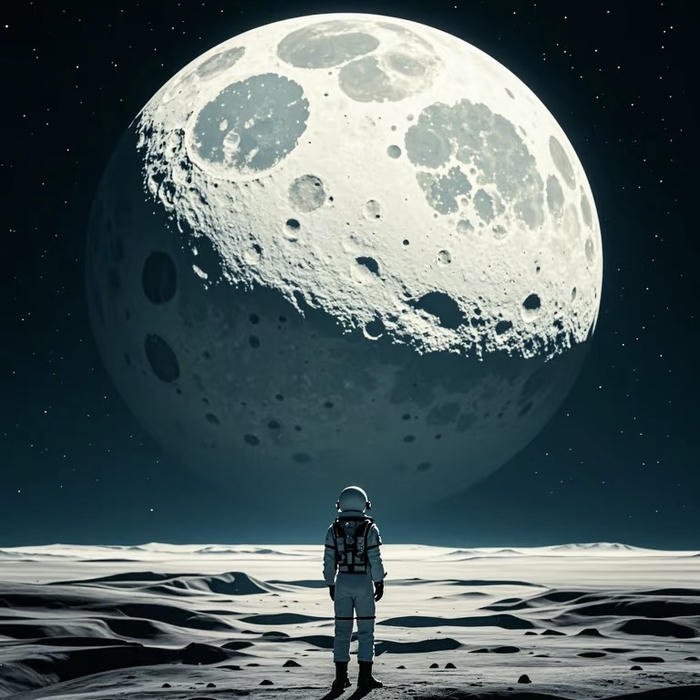 aesthetic moon pfp illustration art style