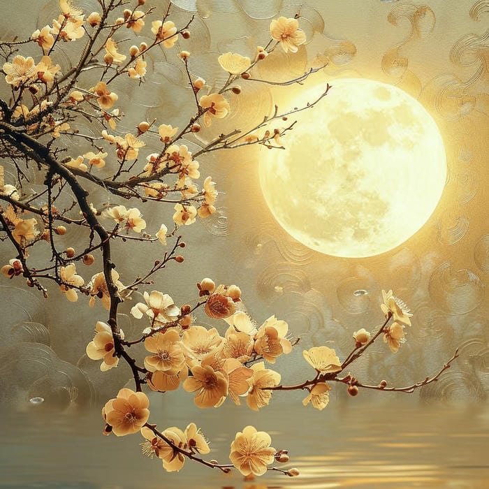 aesthetic moon pfp peaceful night glow