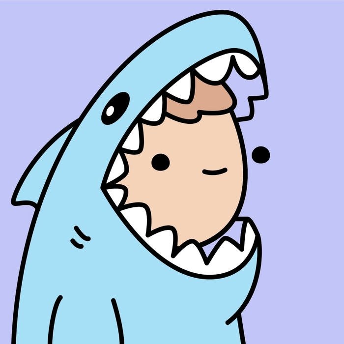 aesthetic pfp profile icon style shark