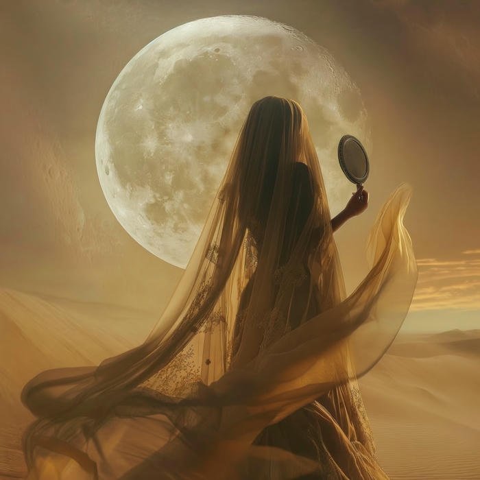 aesthetic profile moon pfp design art