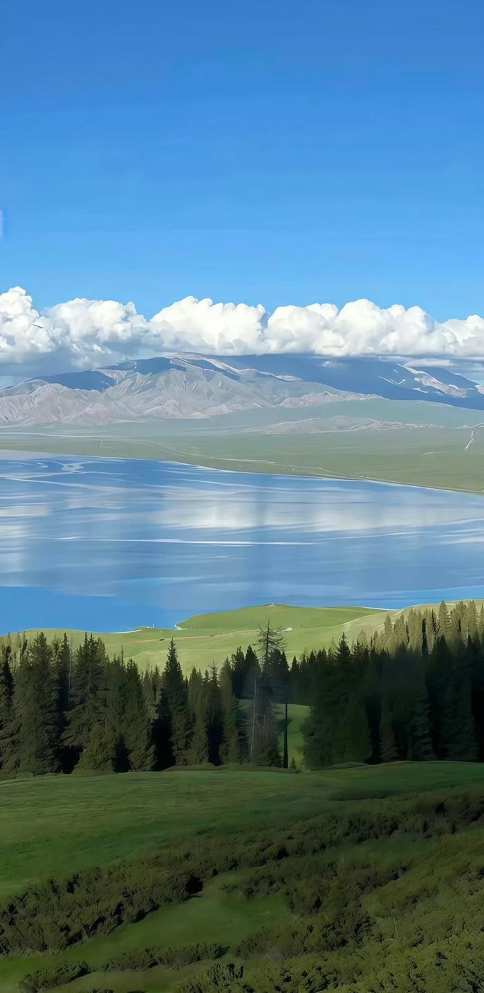 aesthetic profile wallpaper with calm colors